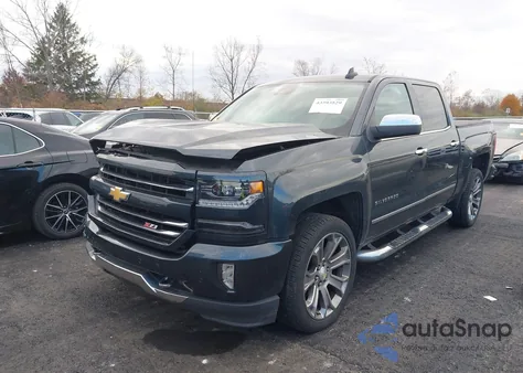 2017 Chevrolet Silverado 1500 2Lz из США, поврежденный, VIN 3GCUKSECXHG333338